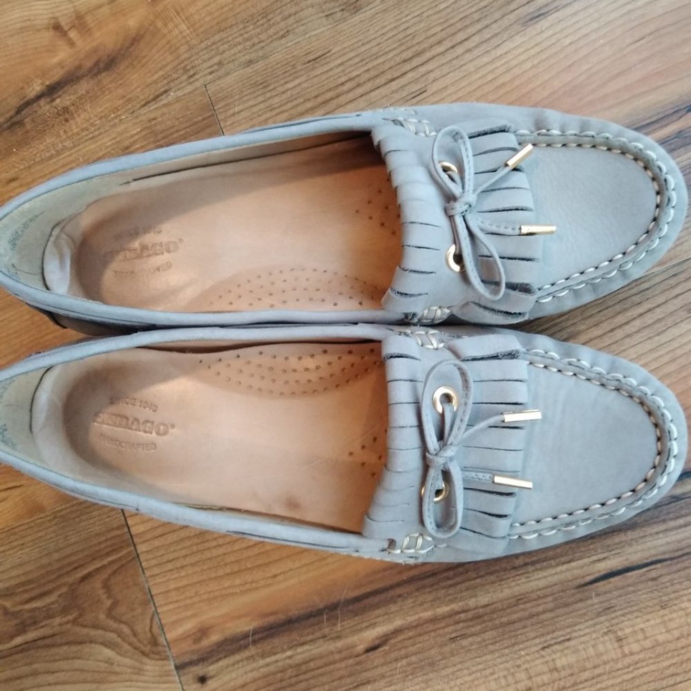 Gray Sebago shoes